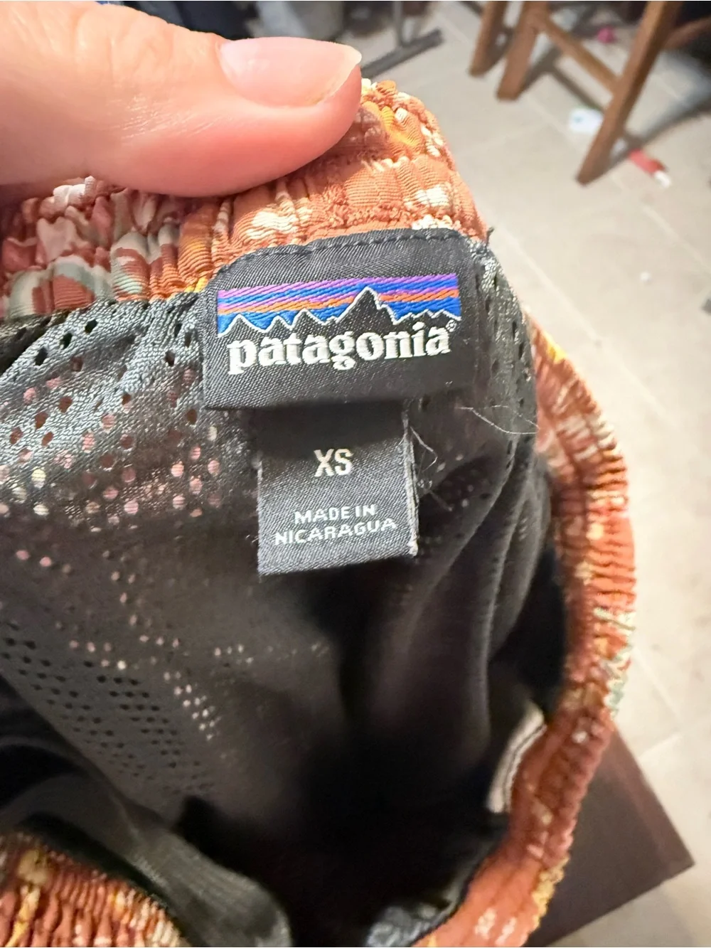 Patagonia Women's Terracotta Floral Swim Shorts
